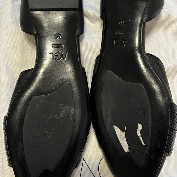 AGL black D’Orsay Flats - Picture 7 of 9